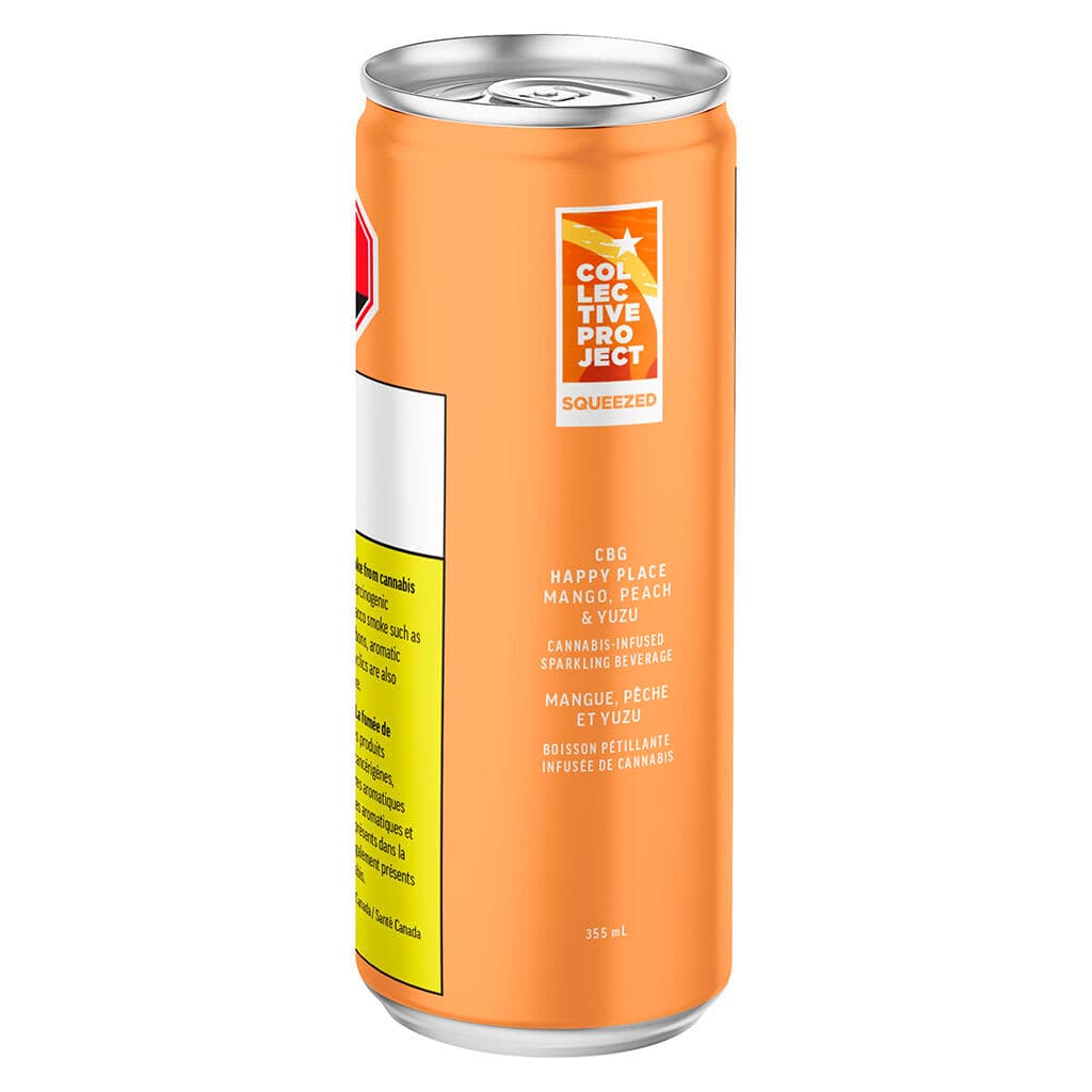 Collective Project CBG Happy Place Mango Peach Yuzu 2:1 CBG/THC Beverage