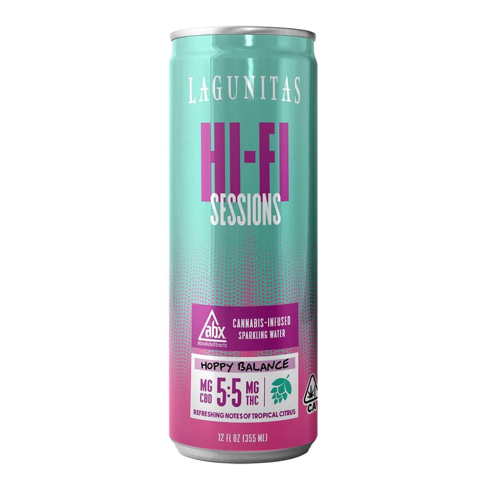 Lagunitas Hi-Fi Sessions - HOPPY BALANCE - [12oz] (5mg CBD/5mg THC)