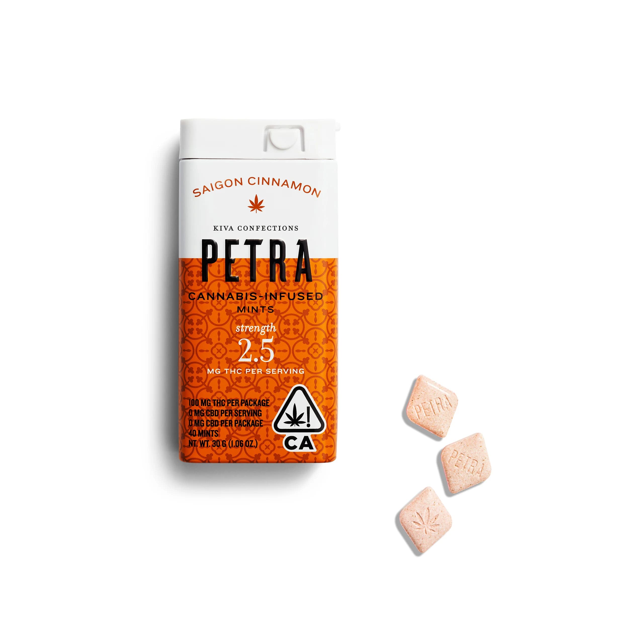 Petra Saigon Cinnamon [40pk] (100mg CBD/100mg THC)