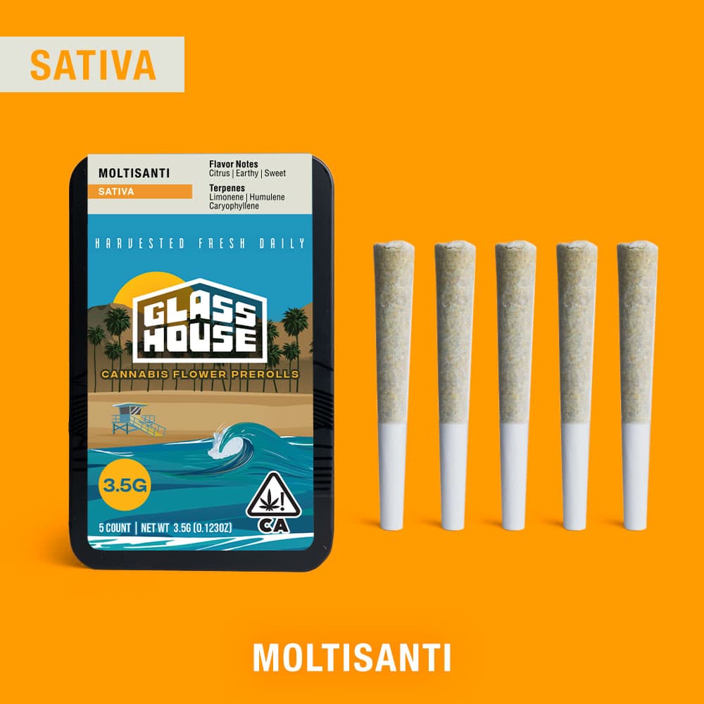 Glass House Farms ILLEMONATI 3.5G 5 PACK PREROLLS