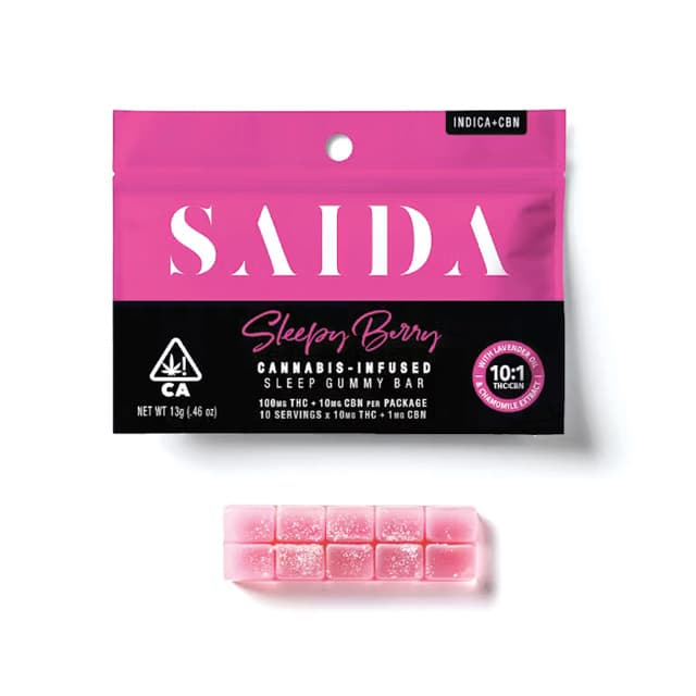 Saida 10:1 Sleepy Berry [1pk] (100mg THC/10mg CBN)