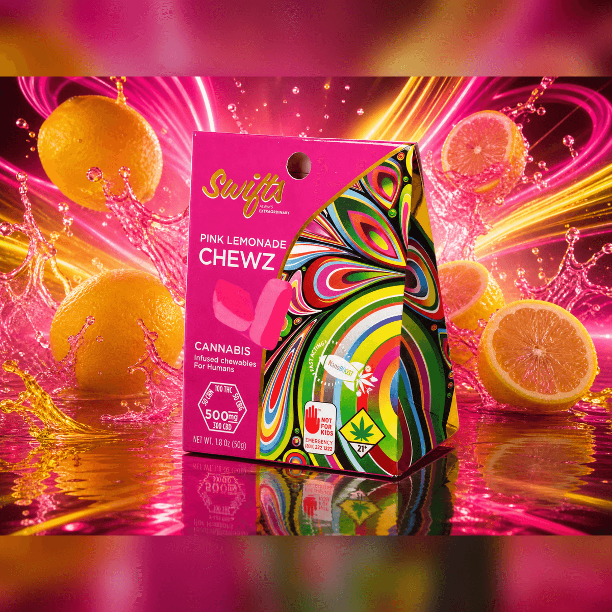 Swifts 1:1:2:6 Pink Lemonade MAX (500mg)