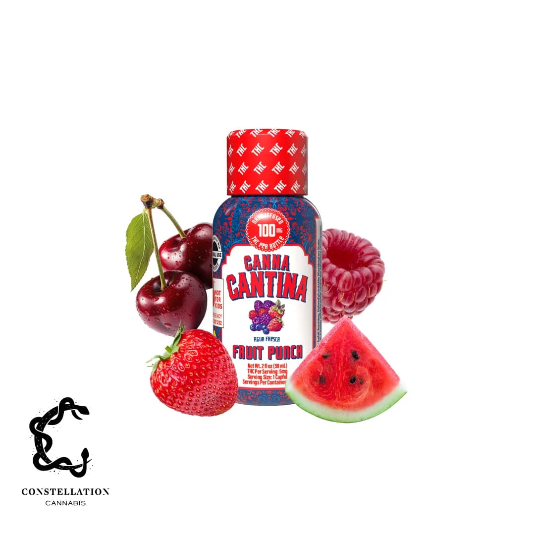 Canna Cantina Fruit Punch THC [2oz] (100mg)
