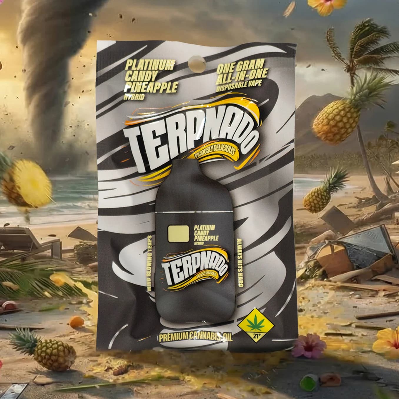 Terpnado Platinum Candy Pineapple [1000mg]