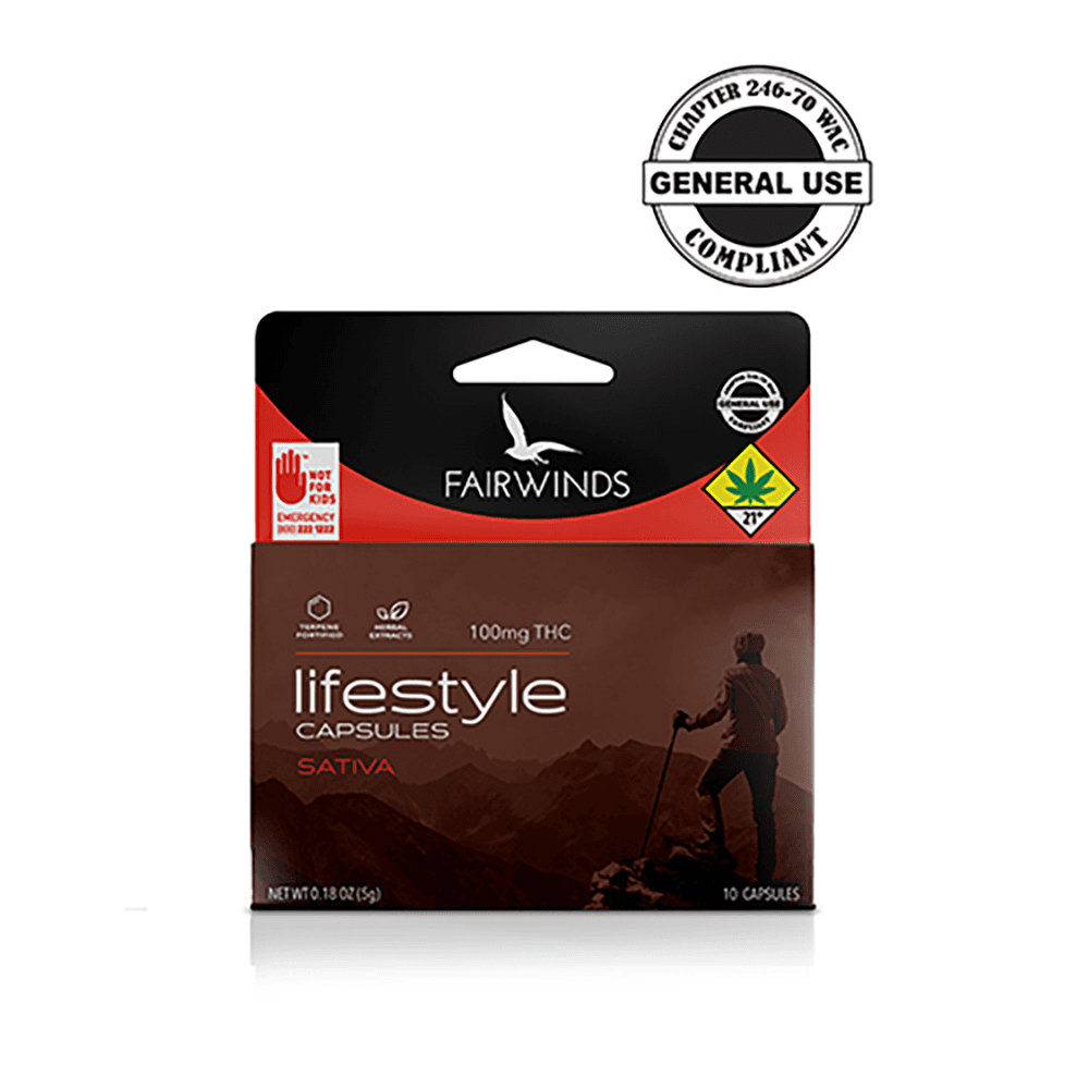 Fairwinds Lifestyle Sativa [10pk] (100mg THC)
