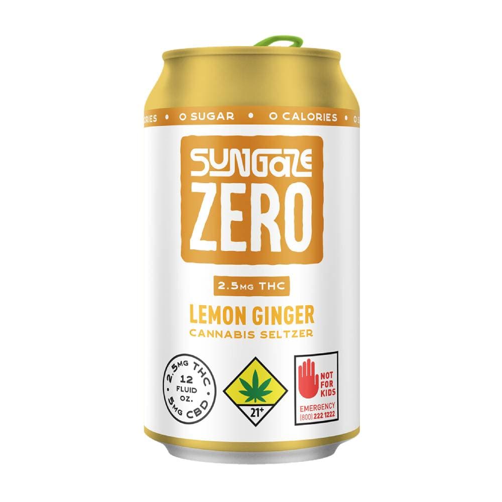 Sungaze Sungaze Zero: Lemon Ginger [1pk] (5mg CBD/2.5mg THC)