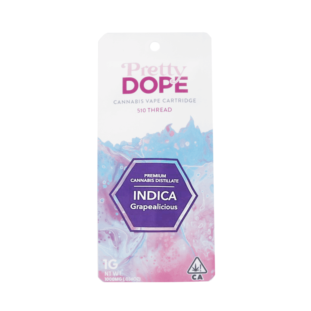 Pretty Dope Grapealicious Vape 1g