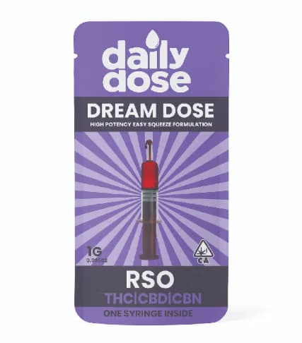 Daily Dose Dream Dose RSO Syringe CBD CBN 1g