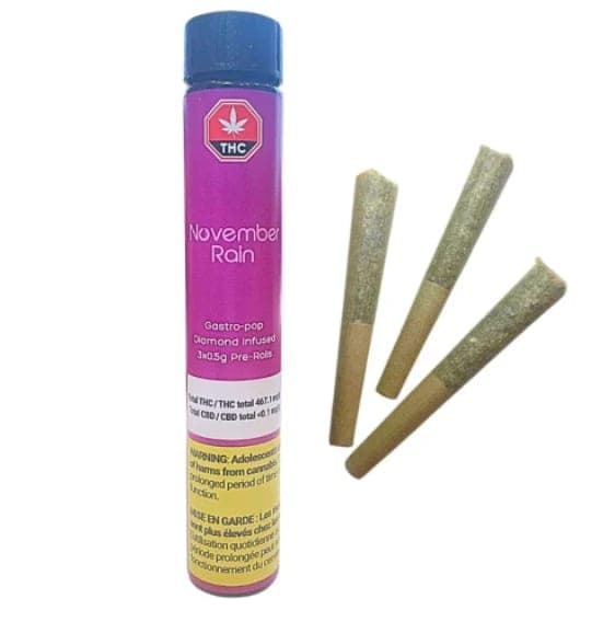 November Rain Gastro Pop Diamond Infused - 0.5g x 3