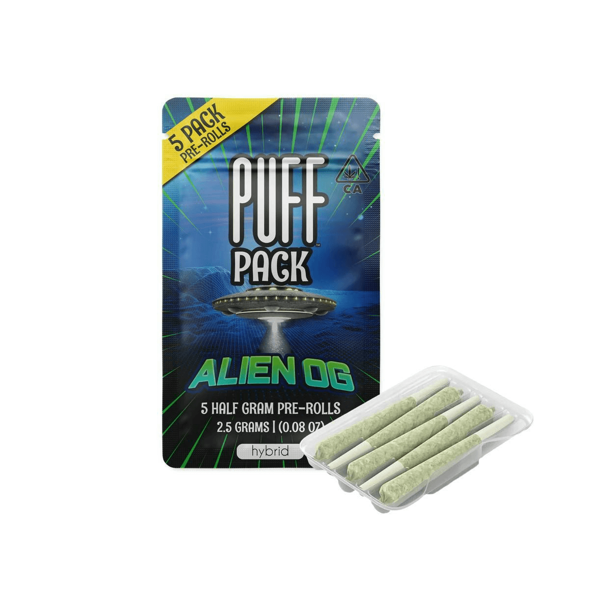 Puff ALIEN OG - 5PK | PREROLL | 2.5G