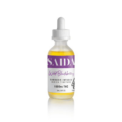 Saida THC TINCTURE - WILD BLACKBERRY - 1000MG