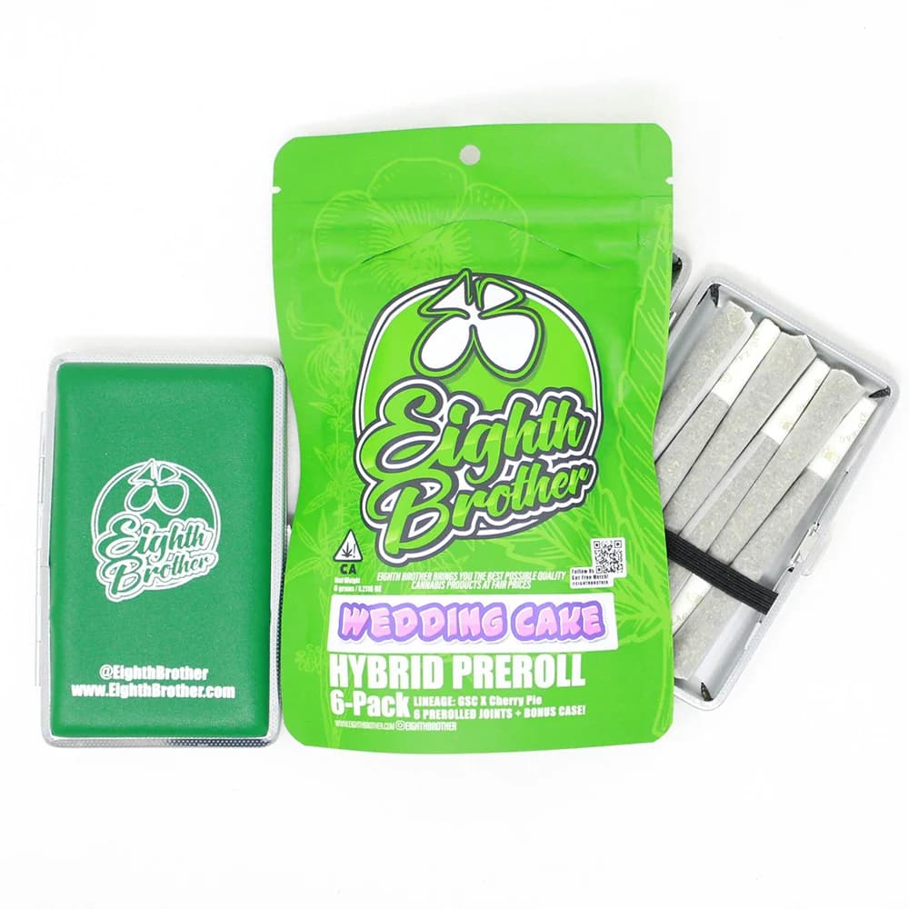 Eighth Brother Wedding Cake | 1g Preroll