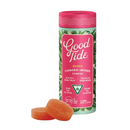Good Tide Guava Solventless Hash Rosin Gummies | 100mg