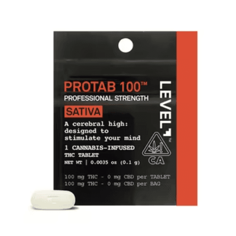 LEVEL Protab 100 - Indica - 100mg Tinctures