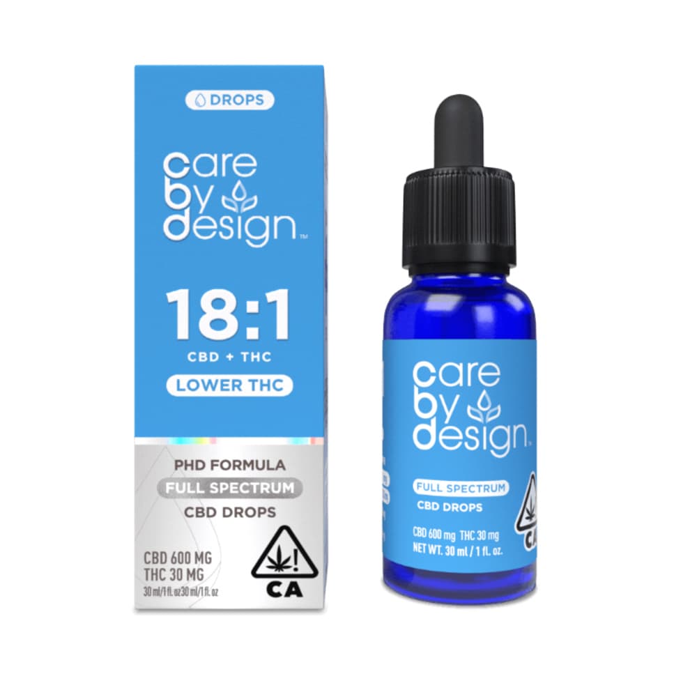Care By Design CBD 18:1 [30ml] (600mg CBD/30mg THC)