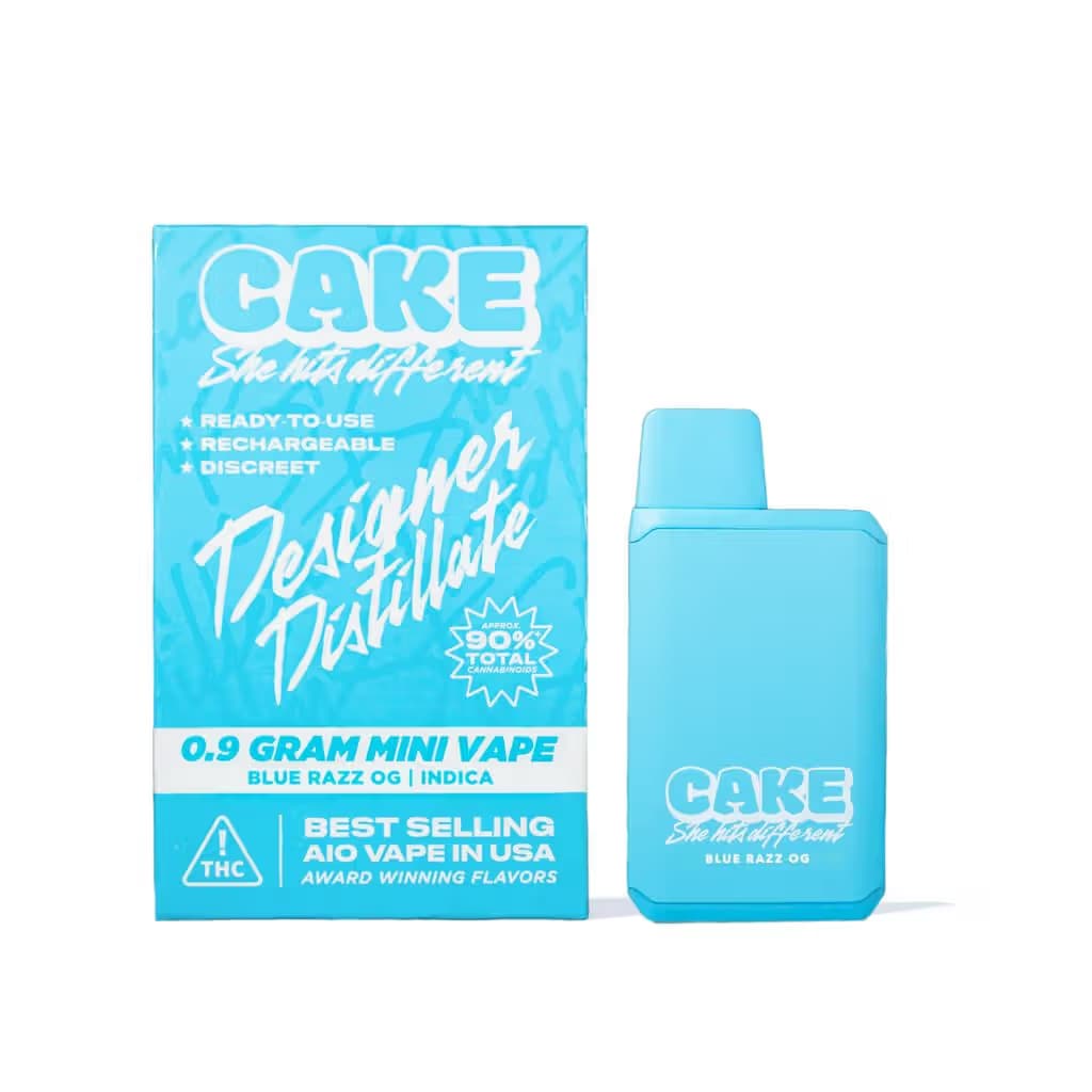 CAKE Blue Razz OG Disposable 0.9g