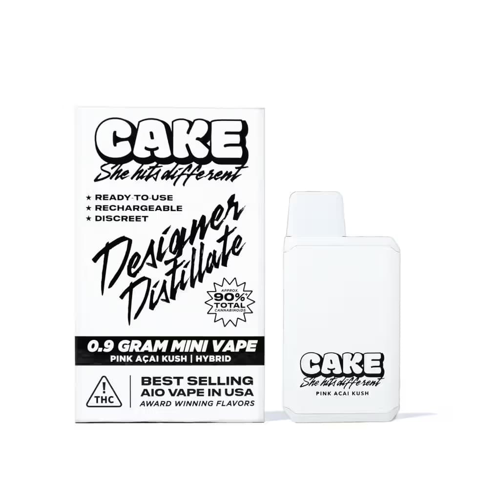 CAKE CAKE Pink Acai Kush (H) Disposable Vape 0.9g