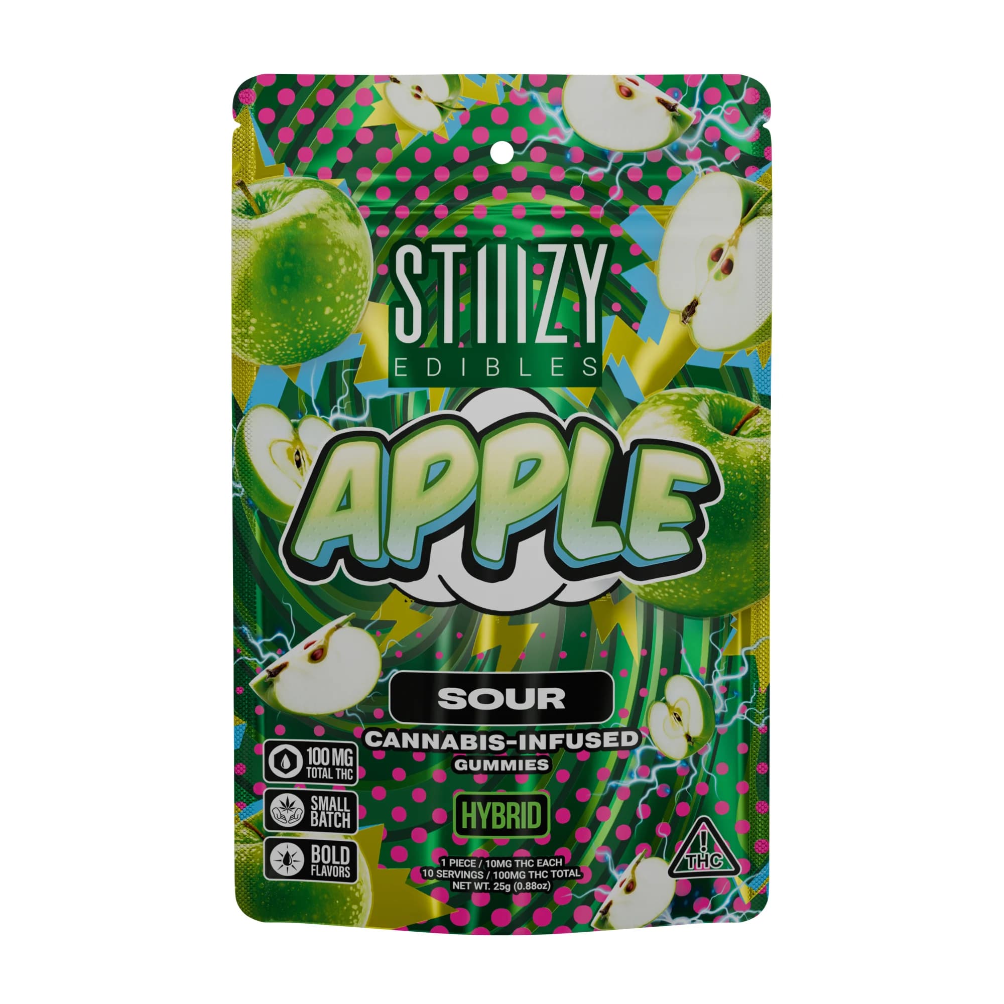 STIIIZY Sour Apple [10pk] (100mg)