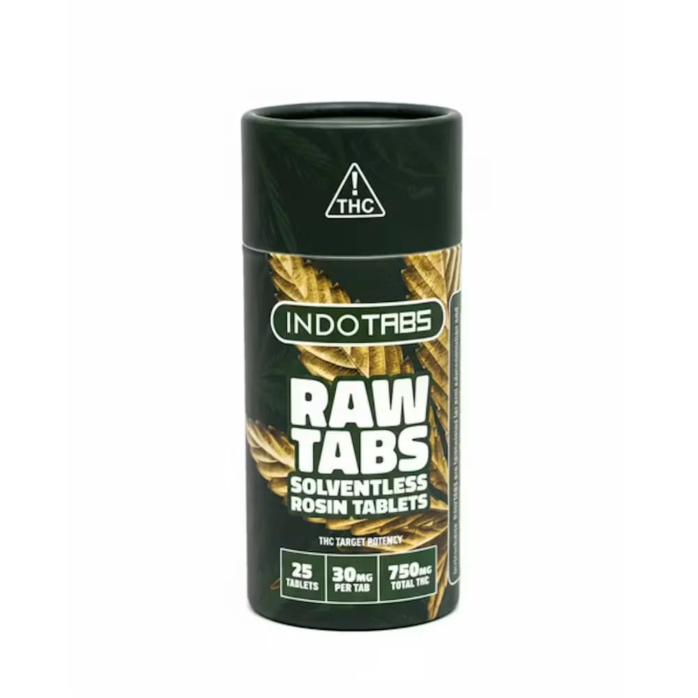 INDO CANNABIS Rawtabs [25pk ] (750mg)