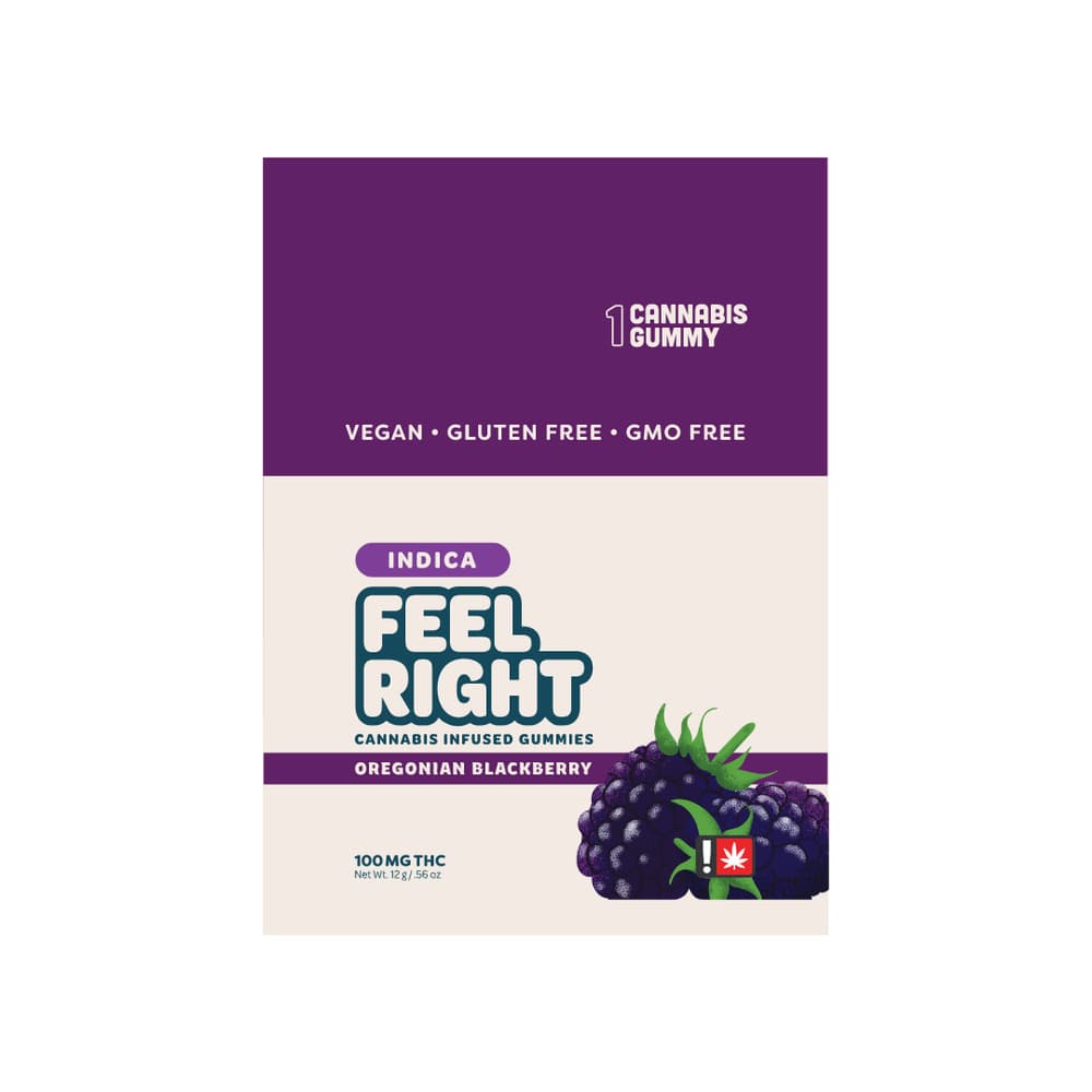 Feel Right Oregonian Blackberry [1pk] (100mg)