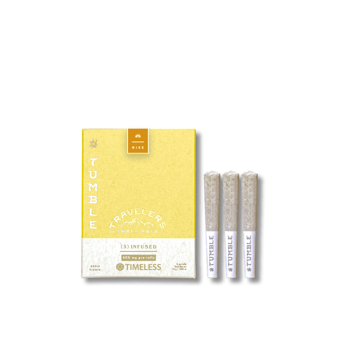 Tumble by Timeless Jungle Punch Traveler Infused Pre-Rolls 3pk