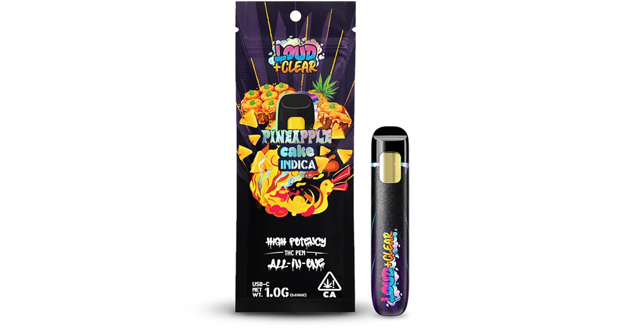 Loud + Clear Pineapple Cake AIO - 1g