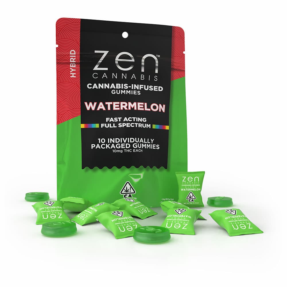 Zen Cannabis Watermelon [10pk] (100mg)