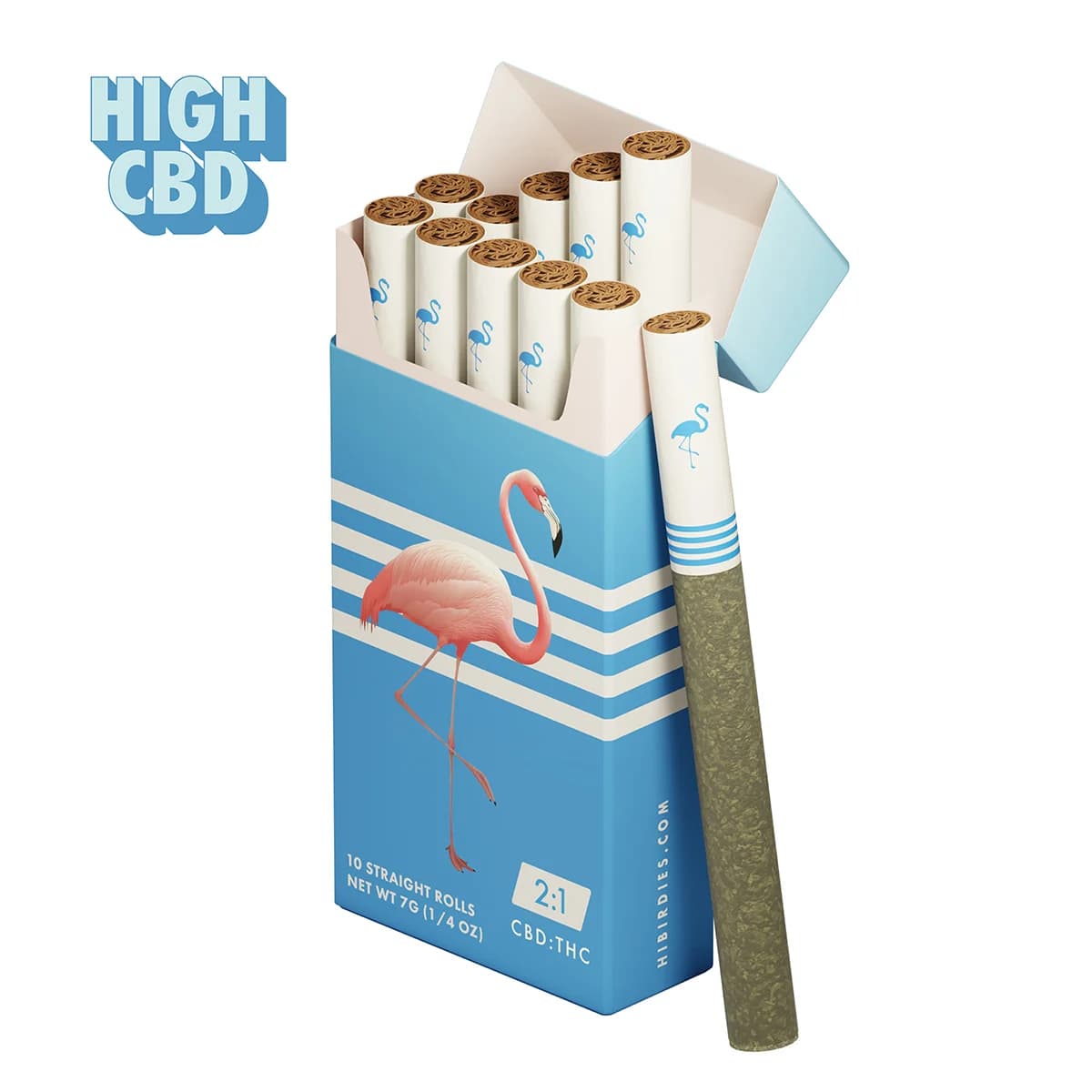 BIRDIES Light 2:1 CBD:THC [0.7g]