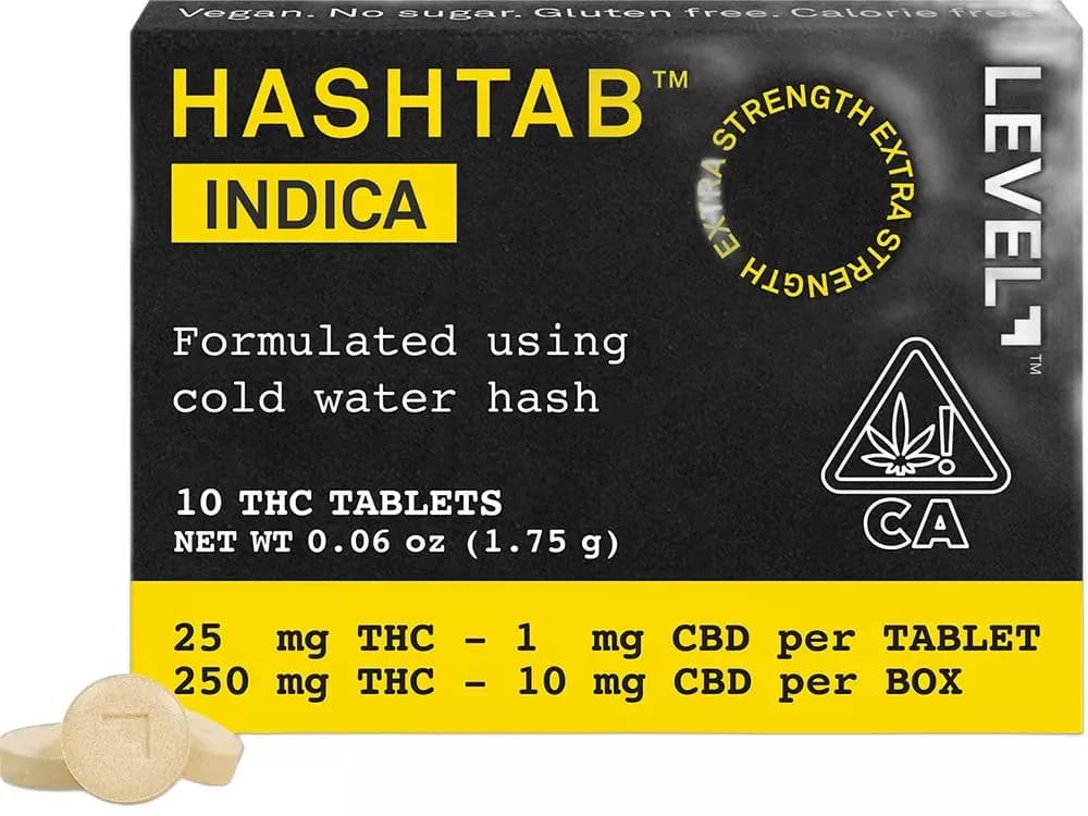 LEVEL HASHTAB 10PK [250MG] INDICA