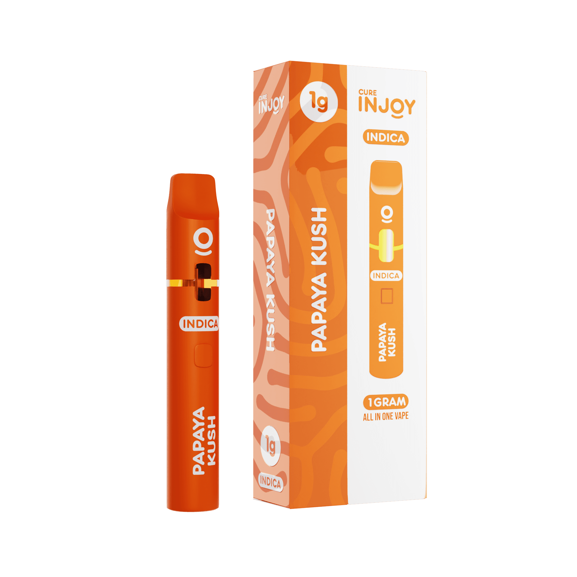 Cure Injoy Papaya Kush - Disposable Vape - 1G