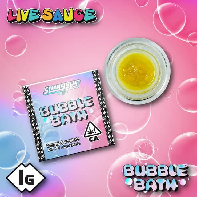 SLUGGERS HIT Bubble Bath | 1g Live Sauce