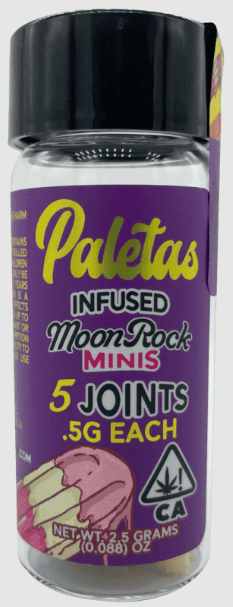 Paletas INFUSED PREROLL MULTIPACK - DOSI PUNCH MOONROCK MINIS - 2.5G