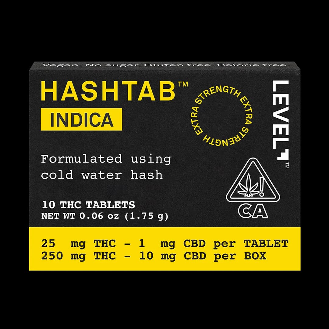 LEVEL HASHTAB 10PK [250MG] SATIVA Edibles