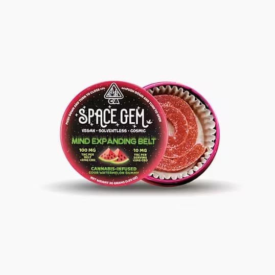 SPACE GEM Sour Watermelon Mind Expanding Belt (100mg)