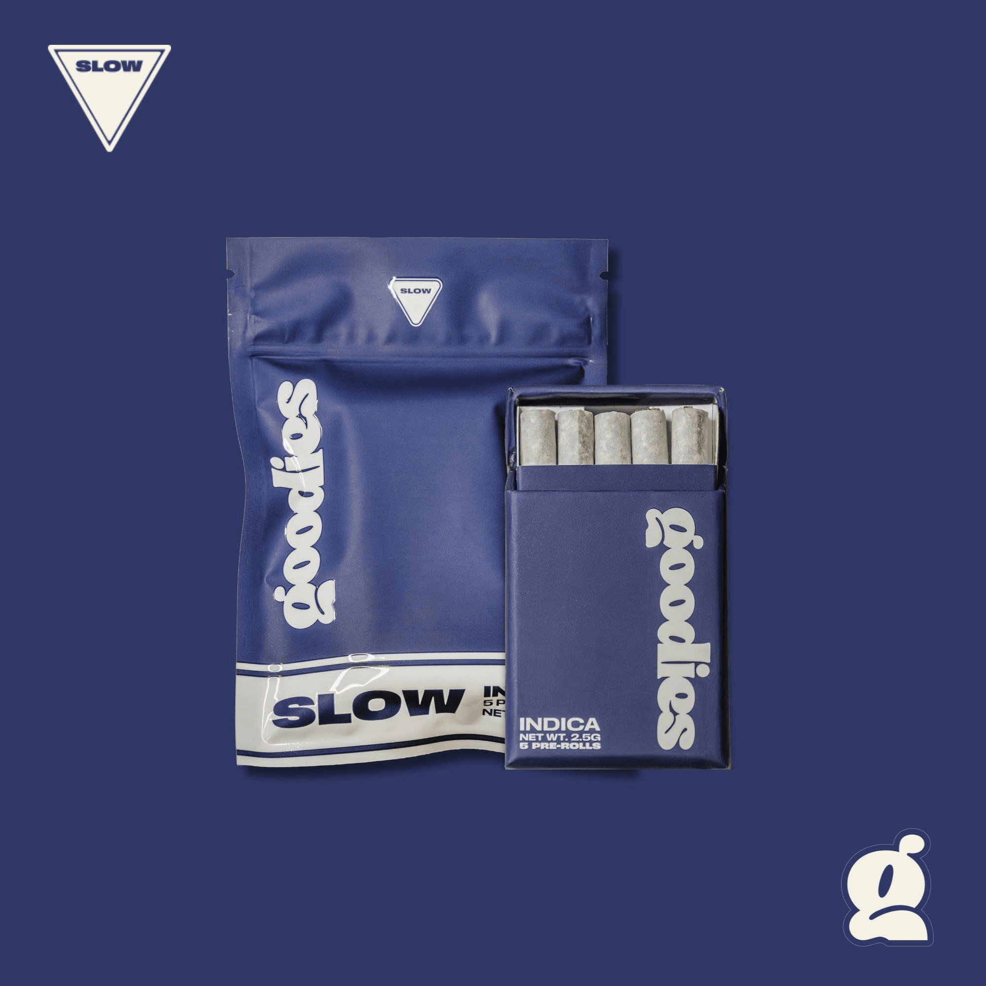Goodies [Goodies] Slow | Pre-Roll (.5g - 5 Pack)
