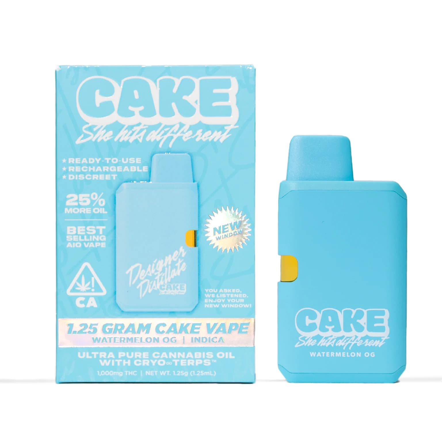 CAKE she hits different Watermelon OG [1250mg]