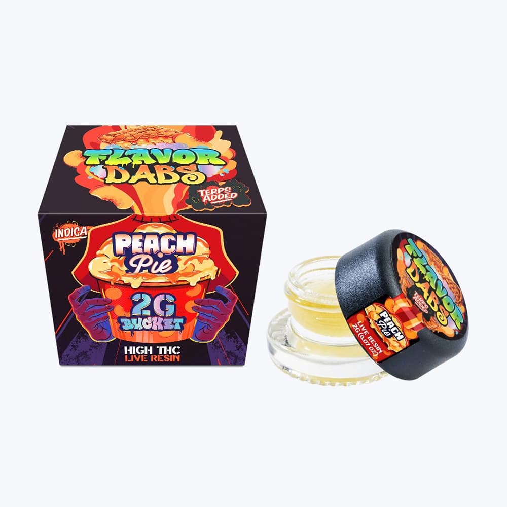 Loud+Clear Peach Pie 2g Live Resin Flavor Dab - 2g
