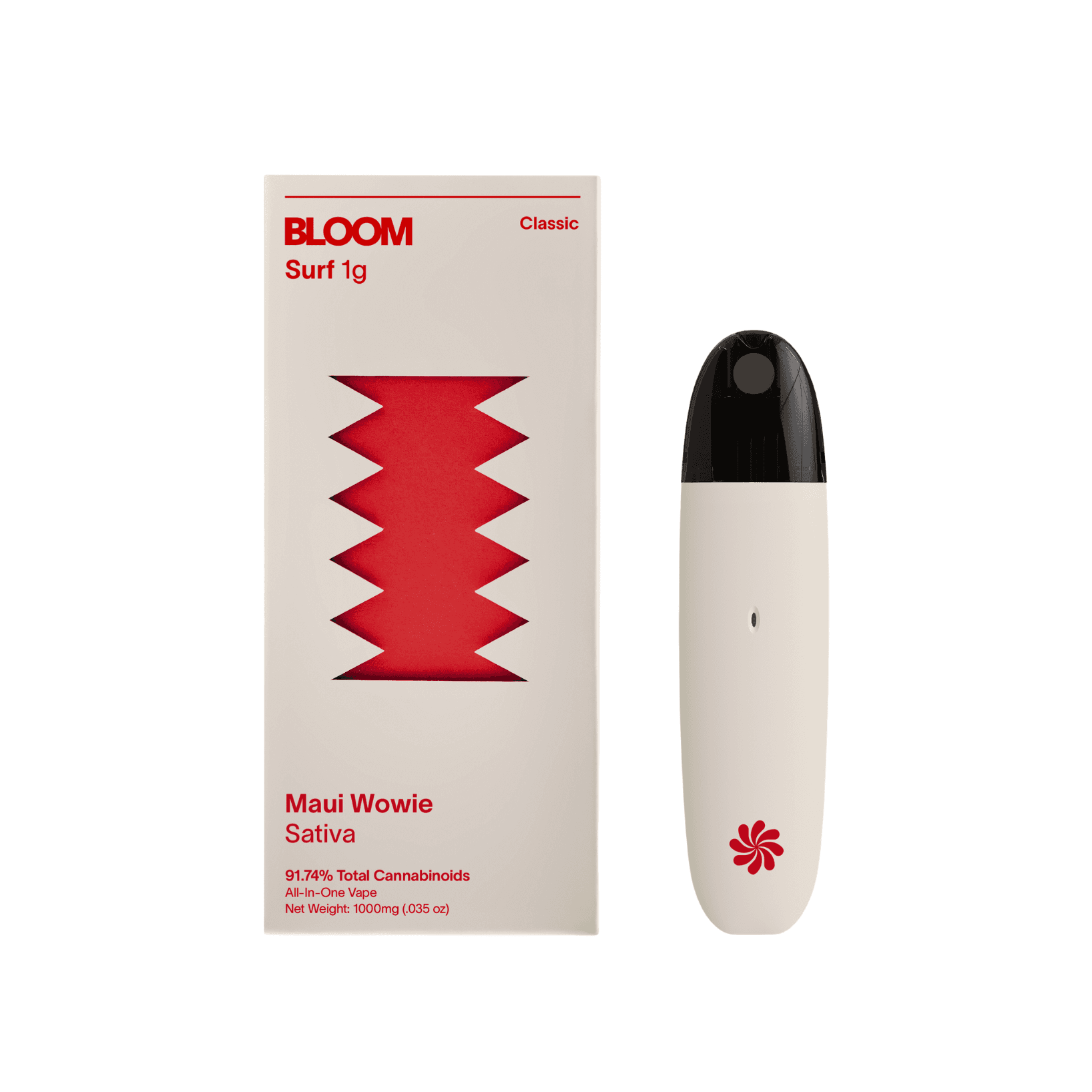 BLOOM Maui Wowie Surf Disposable Vape - 1g