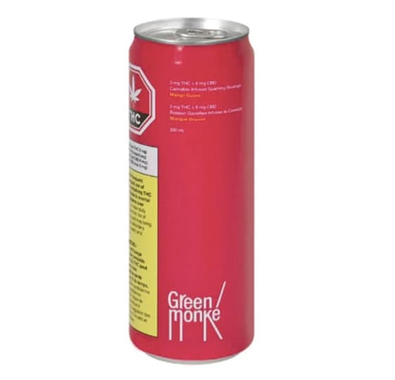 Green Monke Mango Guava Beverage - Blend - 3mg THC | 6mg CBD