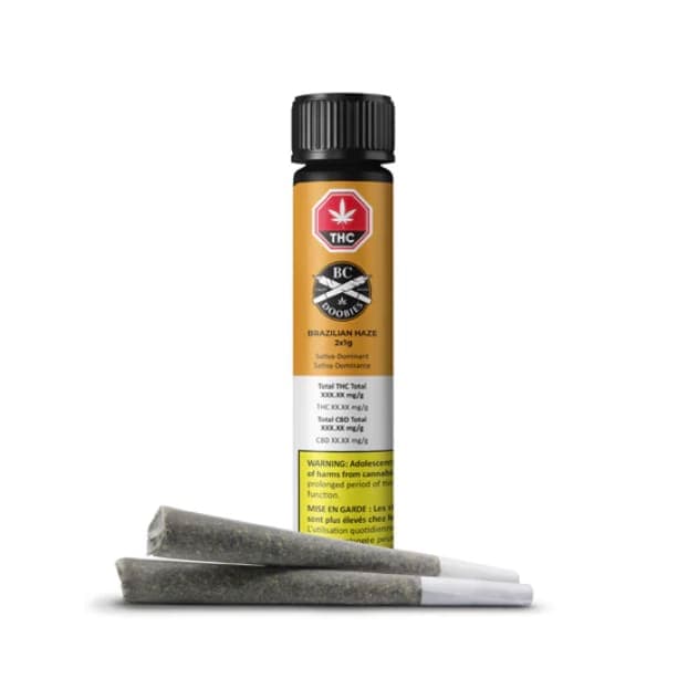 BC Doobies BC Doobies : Brazilian Haze Pre-Rolls (2x1g)