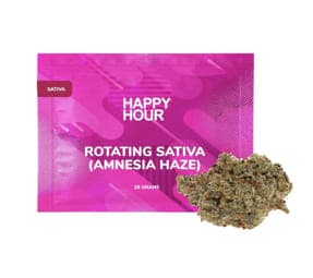 Happy Hour Rotating Sativa Happy Hour Amnesia Haze 28G