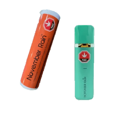 November Rain Canadian Thunder Sativa Rosin Bar Disposable Vape 0.5G