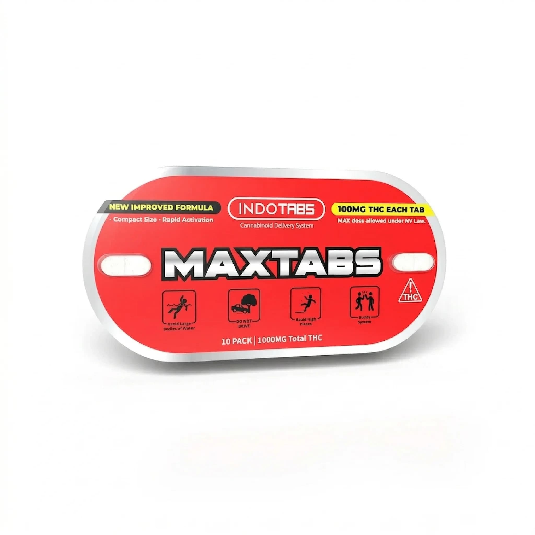 INDO CANNABIS Max Tabs [10pk] (1000mg)