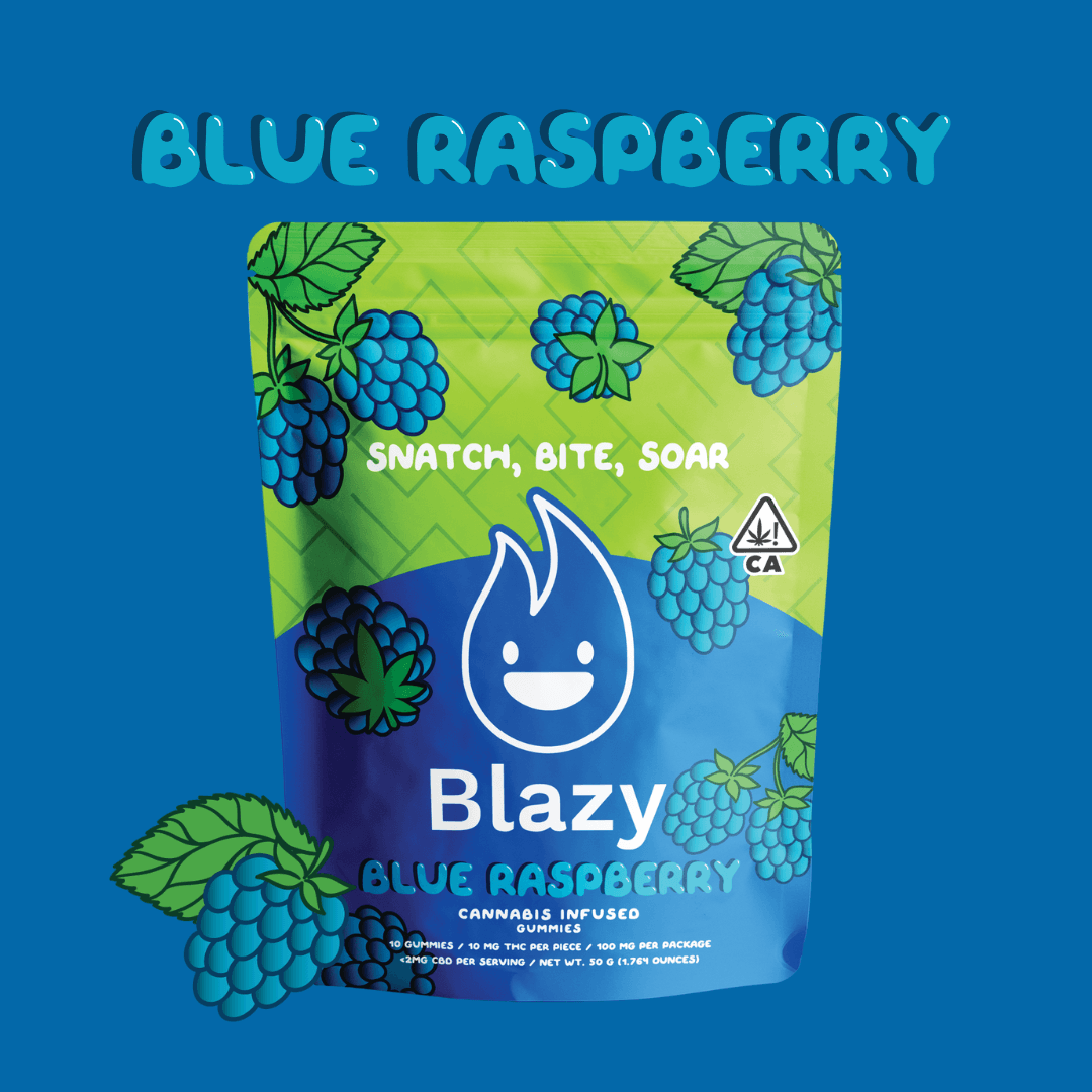 BLAZY Blue Raspberry [10pk] (100mg)