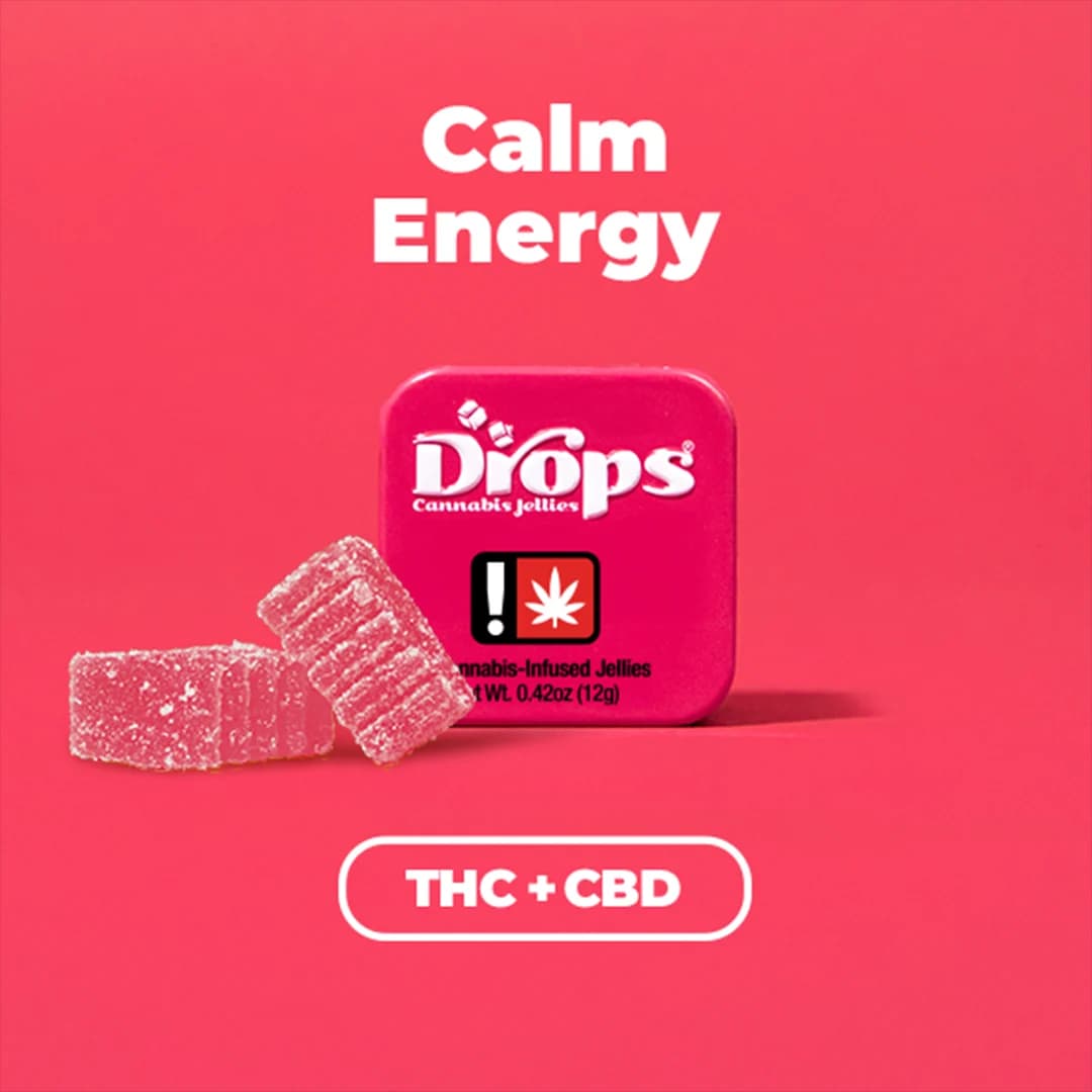 Drops Raspberry 2-Piece [Calm Energy] (2:1)