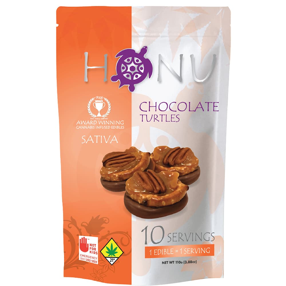 Honu Chocolate Turtle - Sativa [1pk] (10mg)