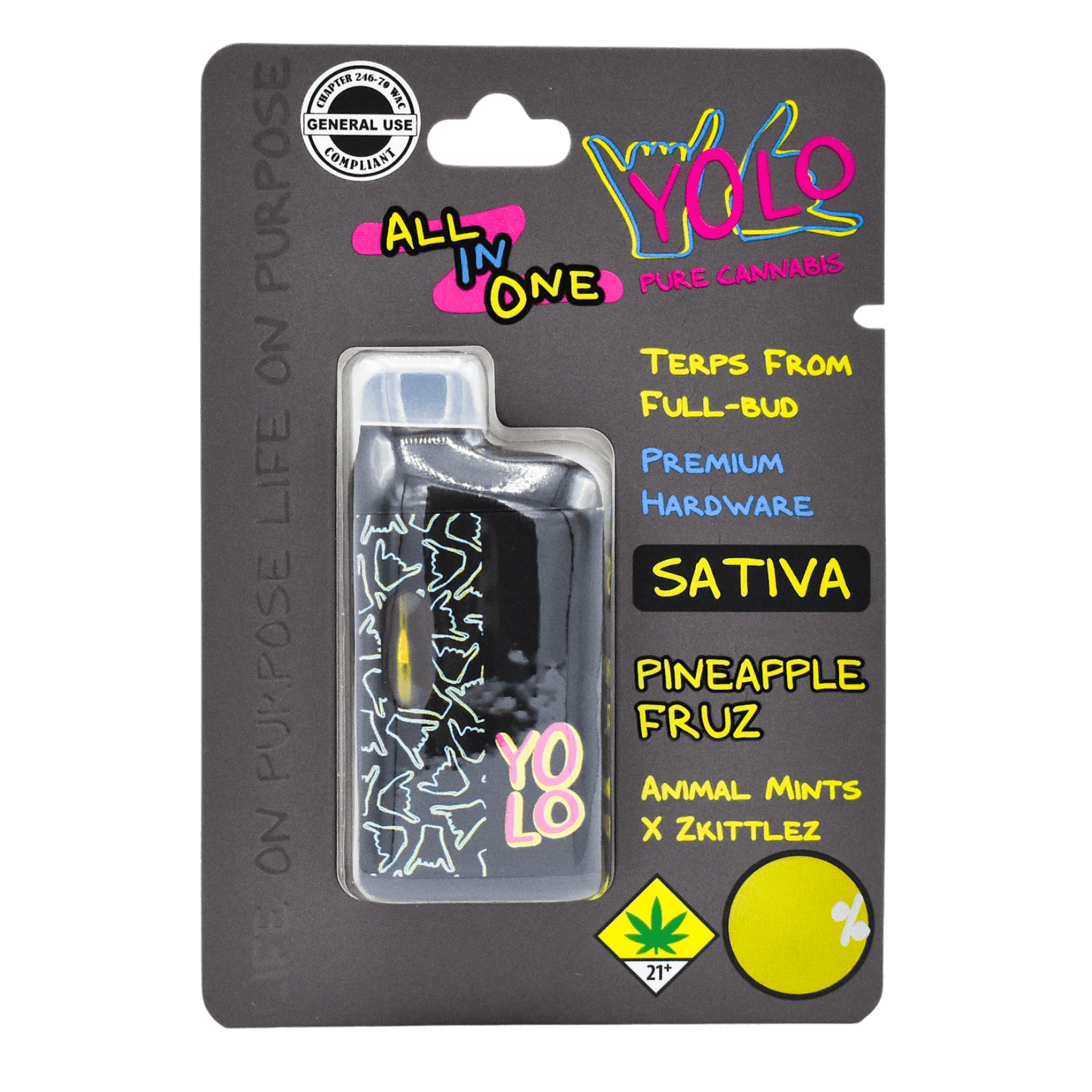 Yolo Pineapple Fruz All-in-One