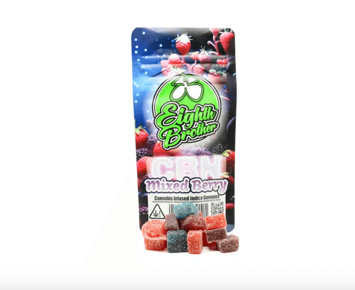 Eighth Brother Mixed Berry CBN | 100mg Gummies