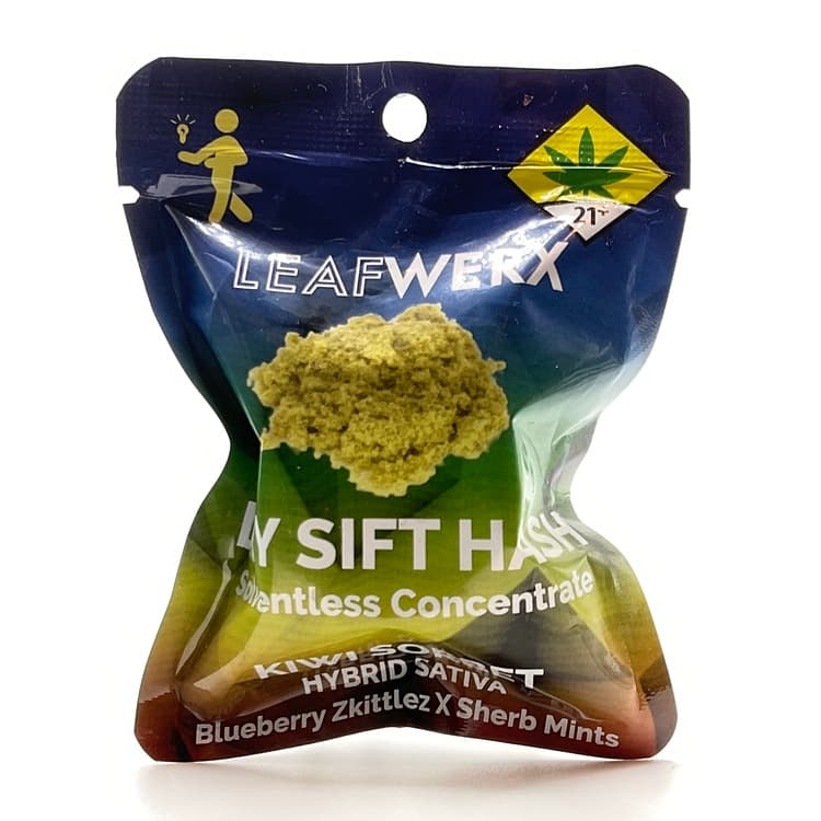 Leafwerx Kiwi Sorbet (SH) - Concentrate - Dry Sift Hash - 1g