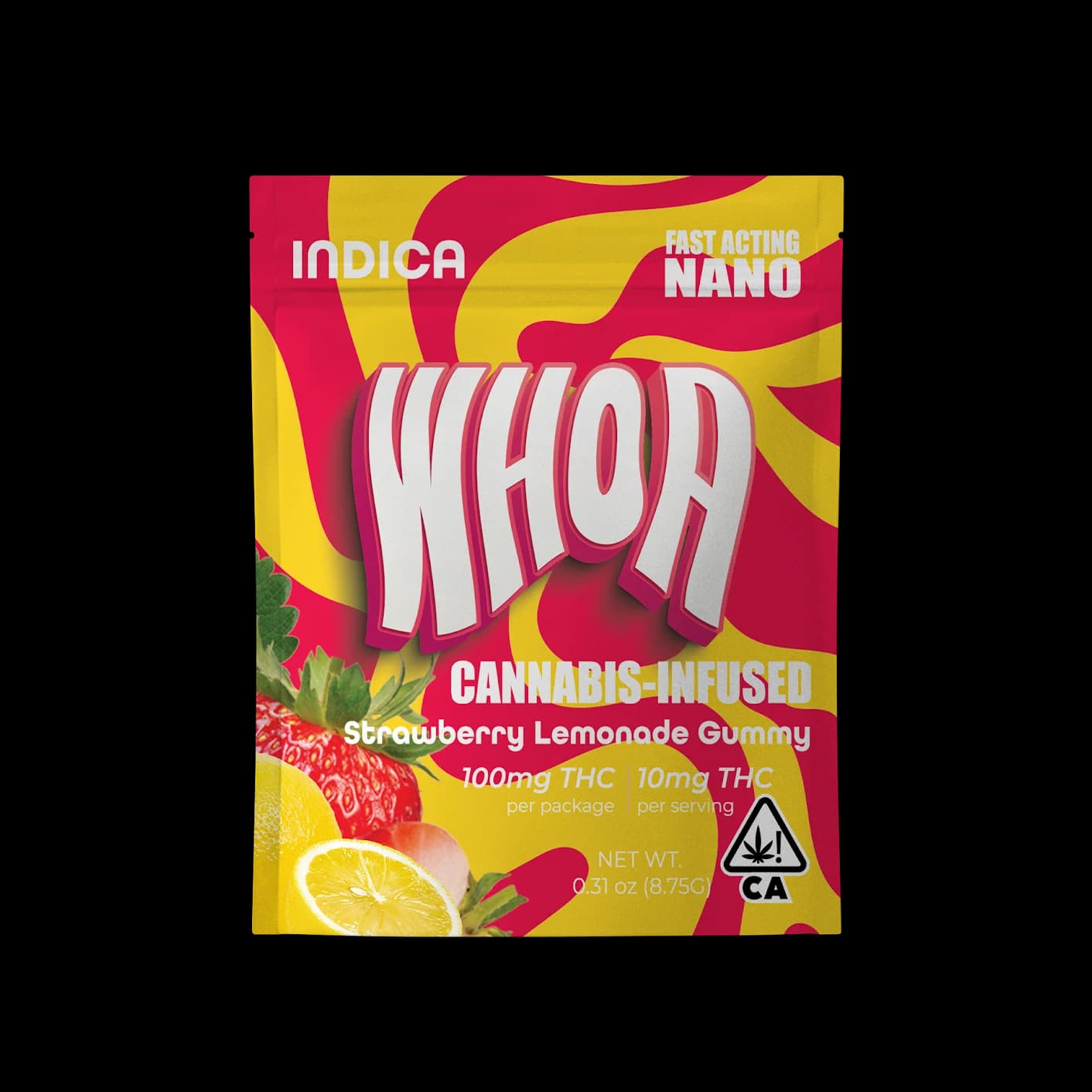 Whoa Edibles Strawberry Lemonade [1pk] (100mg)